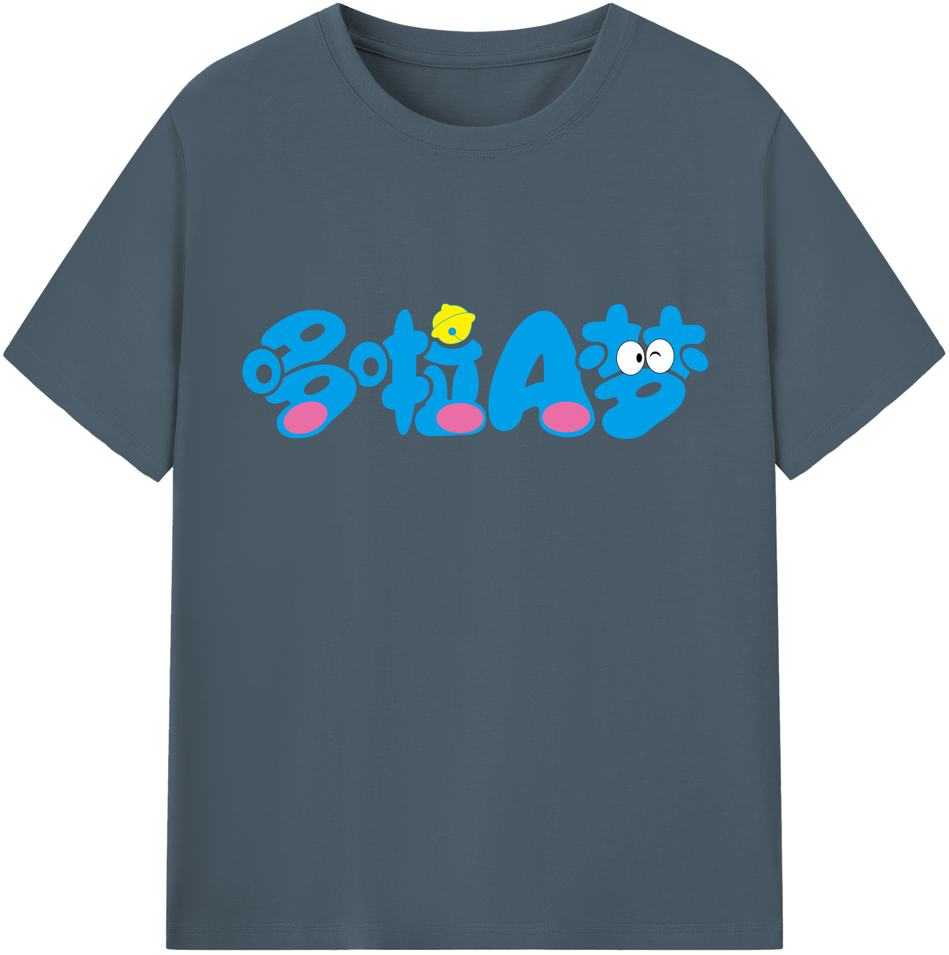 （画像用） ドラえもん Doraemon 綿100％半袖Tシャツ（フロントプリント）